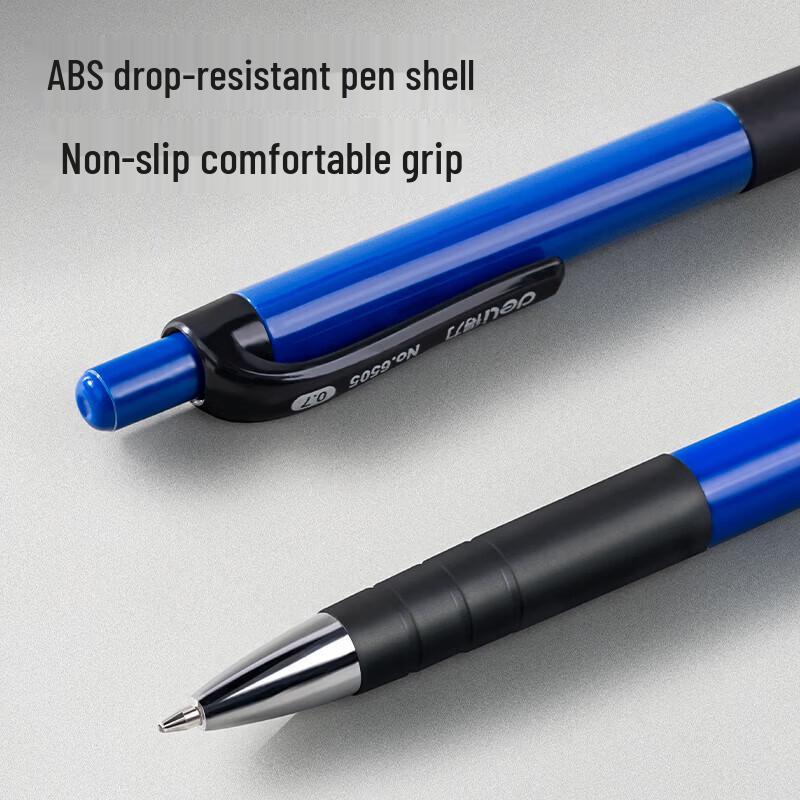 Deli 6505 0.7mm Ret Retractable Ballpoint Pen