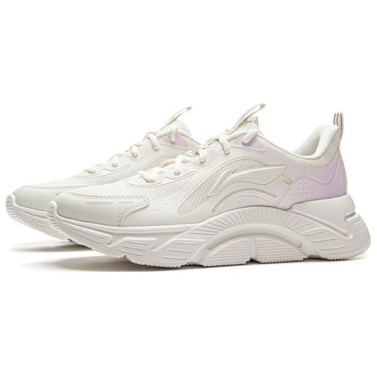 Li Ning Light Breeze Soft Rebound Casual Running Shoes Breathable Shock Absorbing Non-Slip Durable Lightweight Stable Support Low-Top ARSV036-3