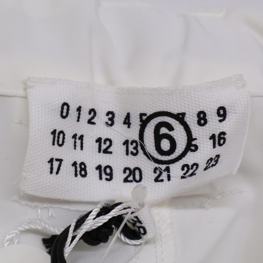 MM6 [/Domestic Regular/24 Years Old] S52KA0474 Wide Leg Twill Trousers Wide Trouser Pants/ Bottoms 38 whiteUsed