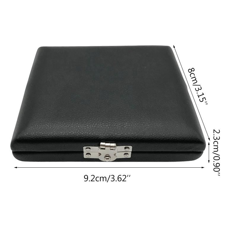 Oboe Reed for Case Leather Oboe Reed Holder Storage Box Protector for Case for 6 Oboe Reeds Protect Against Moisture Bla