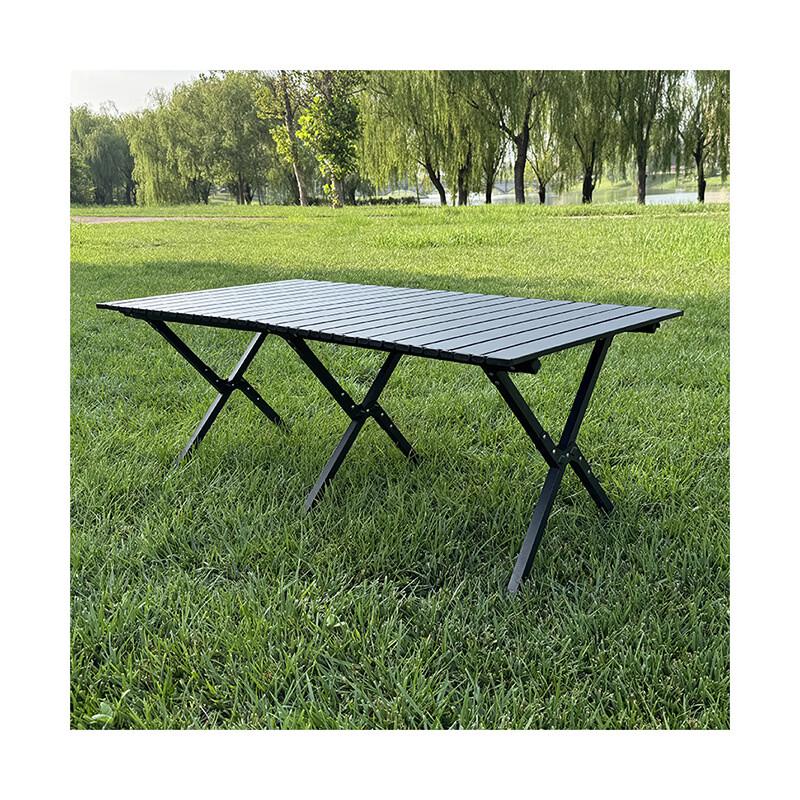 Tan Portable Folding Picnic & BBQ Table