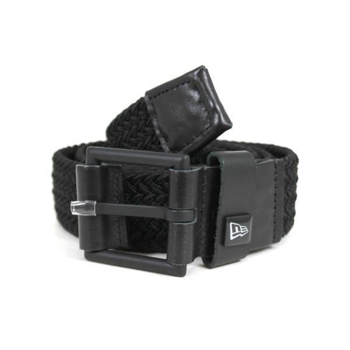 

Мужской ремень New Era Stretch Weave, универсальный размер, черный, 231, чёрный