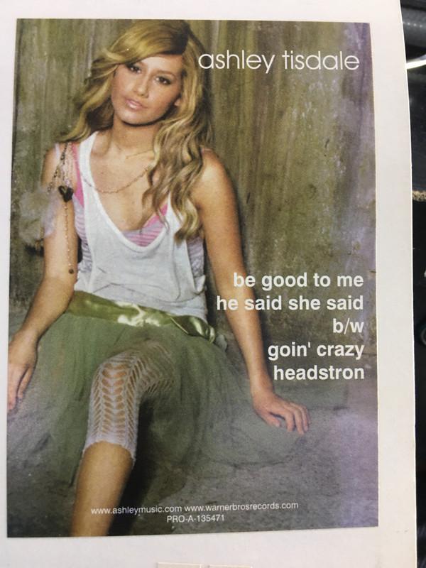 

12inch Record ASHLEY TISDALE - Headstrong EP PROA135471PROMO Warner Bros. Re 2007 US Dance & Electronica Used