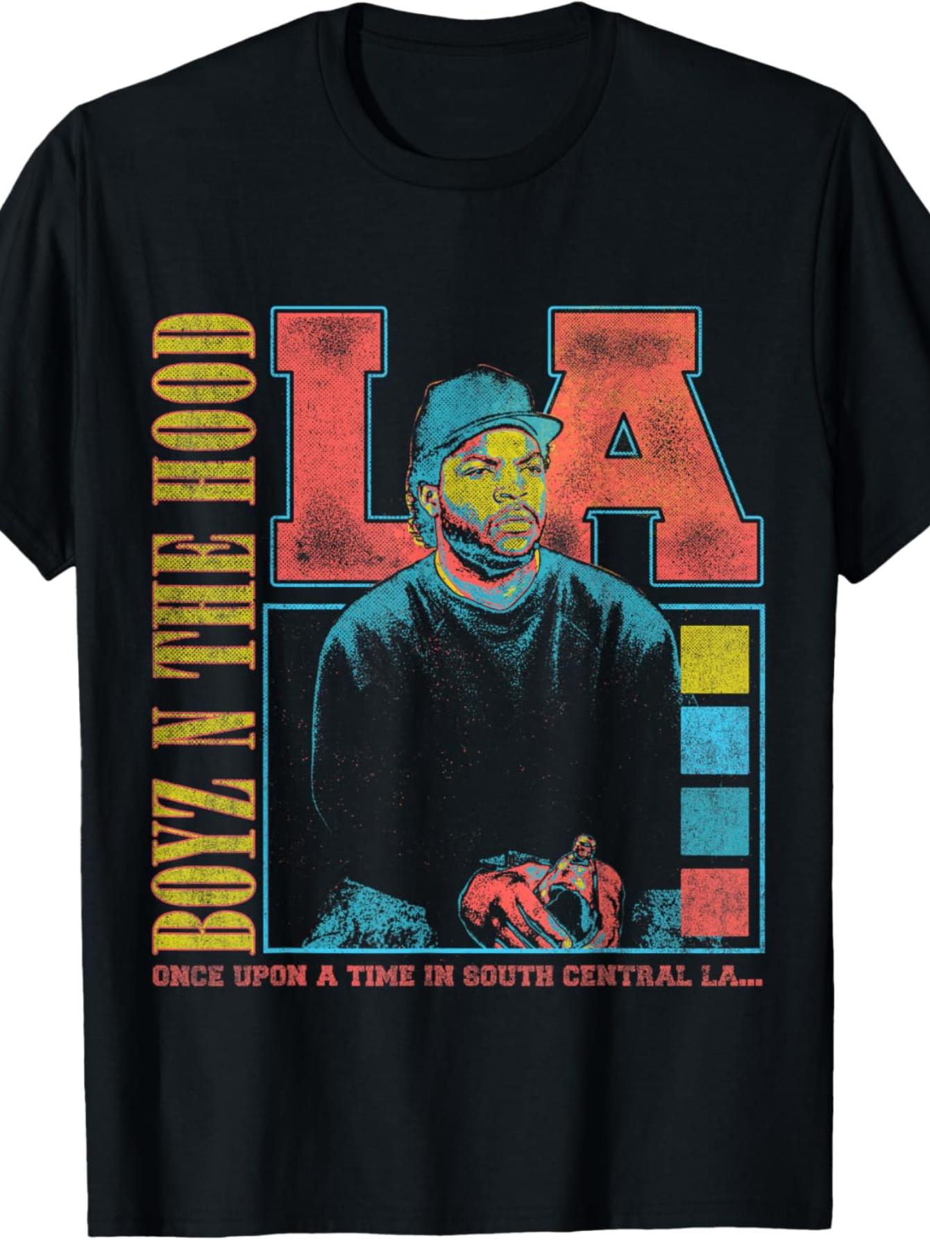 Doughboy LA Portrait T-Shirt from Boyz in The Hood M