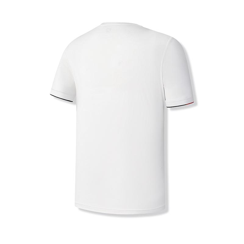 New FILA TENNIS T Shirt Men's Jade White A51M523101F-WT