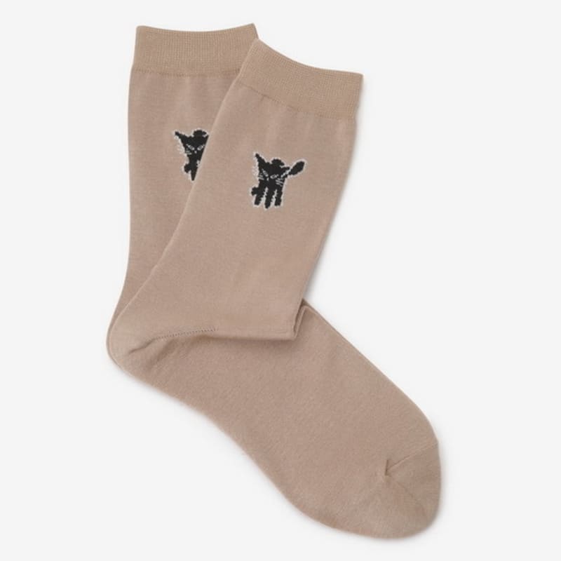 LUVM MITCHI LONG SOCKS 1_BEIGE