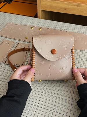 Handmade DIY Weaving Kit: Chain Shoulder Crossbody Bag for Team Building Activities