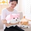 38/58cm Cute Fat Shiba Inu Dog Plush Toy Doll Stuffed Soft Animal Cartoon Pillow Lovely Gift for Kids Baby Children