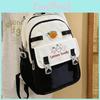 Cartoon Nylon Casual Backpack For College Students With Breathable Design And Spacious Storage