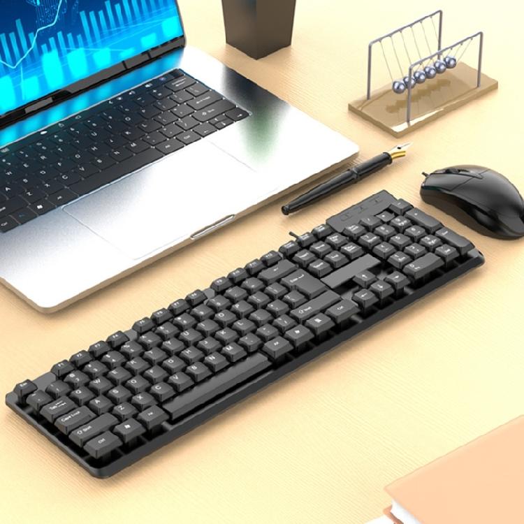 K15 Corded Computer Keyboard Ergonomic Typing Solution With Premium ABS Material For Work and Play