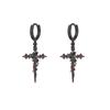 Heißverkaufte neue Produkte Dornen-Serie Kreuz-Ohrringe, süße und coole High-End-Ohrringe, Nischen-Dunkelheit neue Ohrstecker