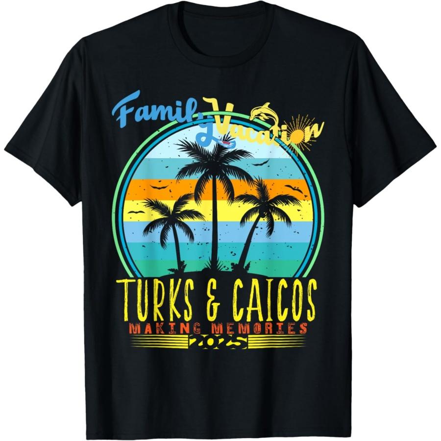 Unisex-Kids, Unisex-Youth Black Small Modern Summer Vacation-Themed T-Shirt(1) S