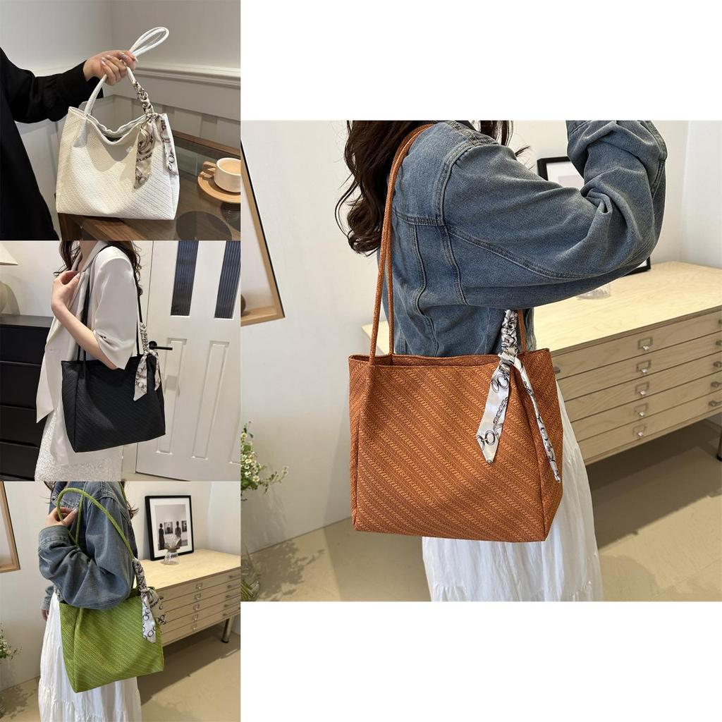 Elegant Street Trend Shoulder Bag With Soft Pu Leather For Women