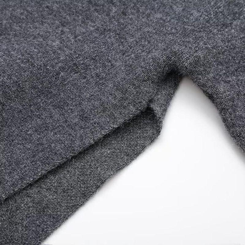 Kaslead New Arrival Women's Clothing Fashion Style Fashion Minimalist Casual Scarf Knitting Short Outwear