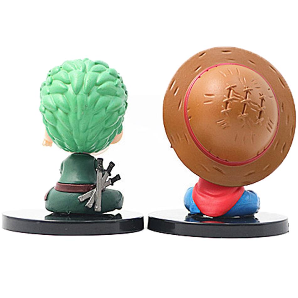 Anime One Pie Luffy Cartoon Character PVC Model Desktop Decoration Children's Festival Gift Cute Birthday Anime Periphery