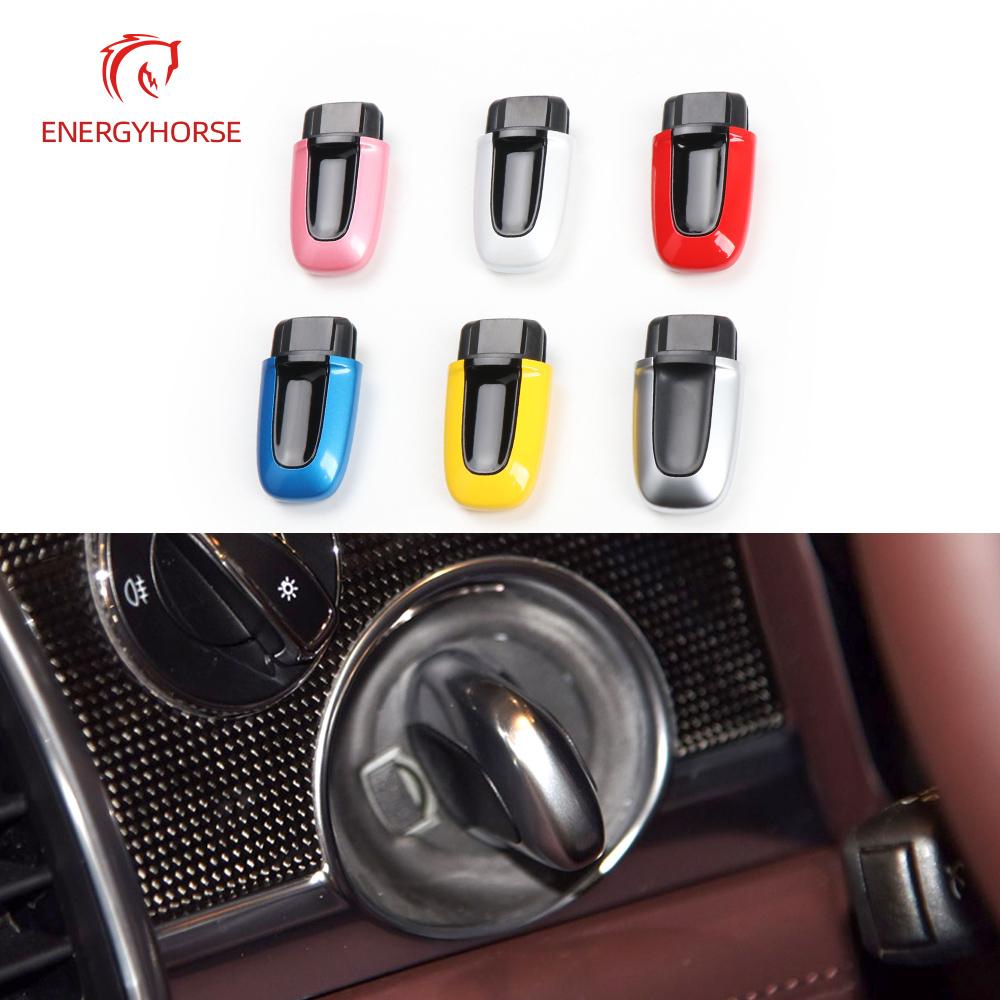 For Porsche Boxster Cayman 911 Cayenne Macan One Click Lgnition Trim ABS One Start Up Bracket 2013-2023 Car Start Key Switch