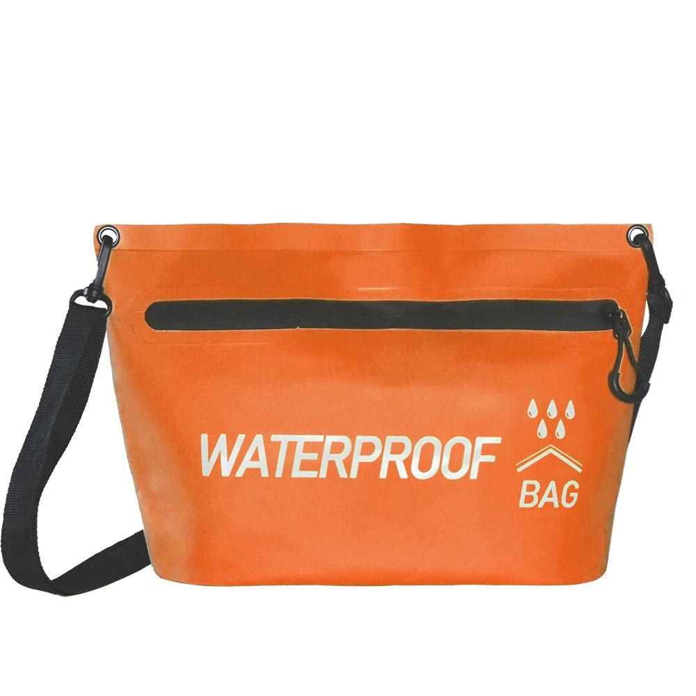 Splash Water Resistant Waterproof storage bag Zipper Closure Waterproof shoulder bag  Kayaking