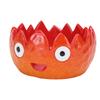 Fire Yarn Bowl for Crocheting Cute Handmade Resin Crochet Knitting Bowl for Crocheters Knitter