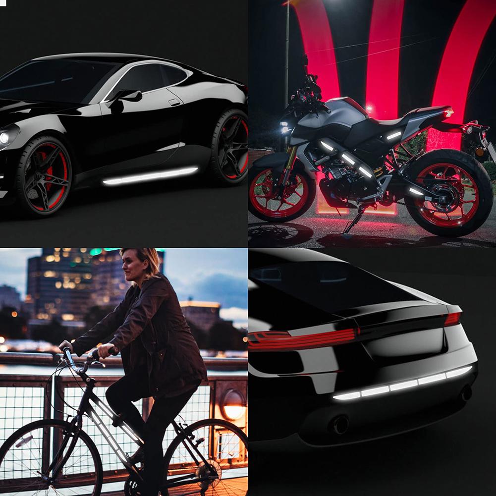 Waterproof Safety Stickers 7PCS Lightweight PET Material