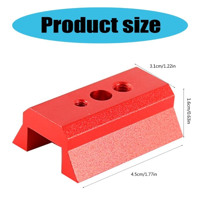 45mm Schwalbenschwanzschiene Teleskop Sucherbasis Abstandshalter Astronomie Teleskopmontage Ersatzführung Schwalbenschwanzschiene