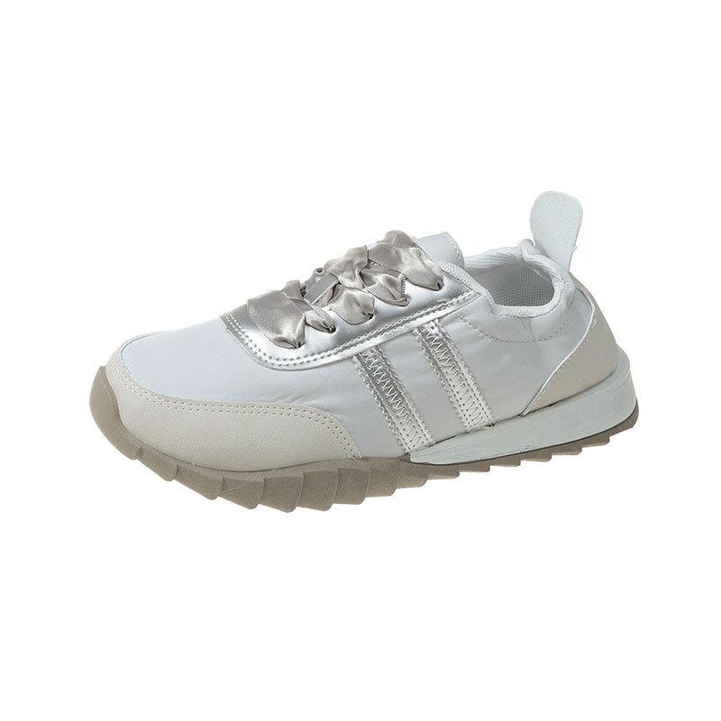 Silver Forrest Gump Shoes Women's Spring and Summer New Breathable Moral Training Shoes Casual Sports Shoes Canvas