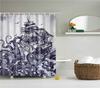 Animals Octopus Wolf Lion Seahorse Turtle Shower Curtains Bathroom Curtain Frabic Waterproof Polyester Bathroom Curtain Hooks