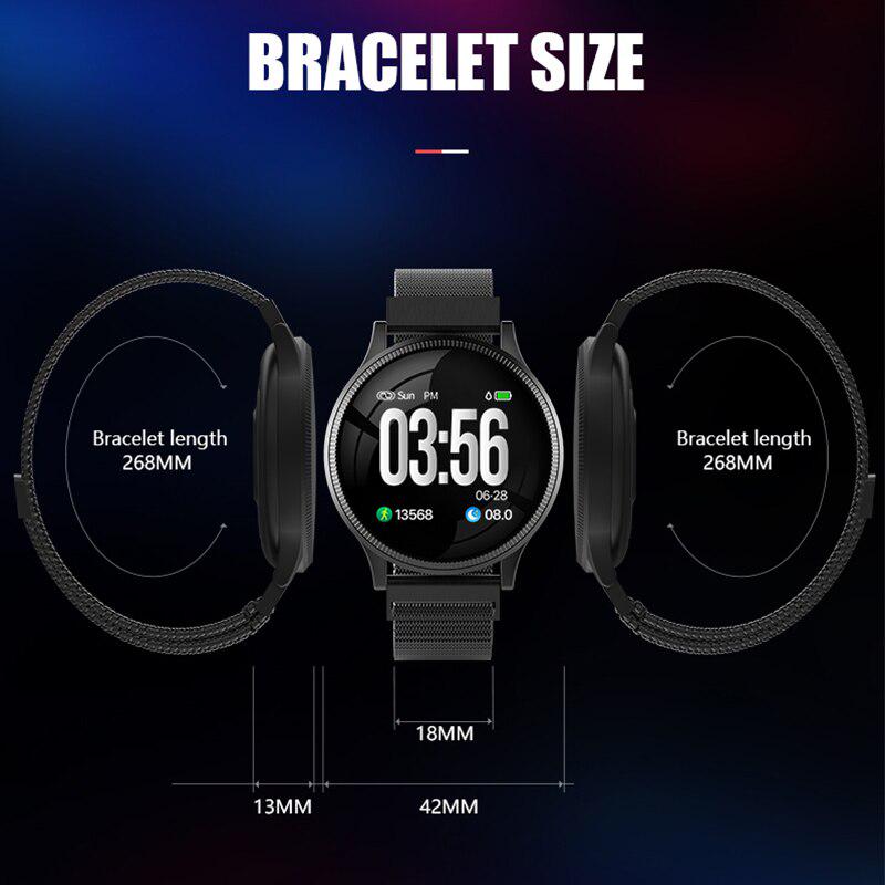 MK08 Color Screen Smart watches men with Blood pressure measurement women  Sport smartwatch for xiaomi Band android huawei Apple|Smart Watches| -  AliExpress