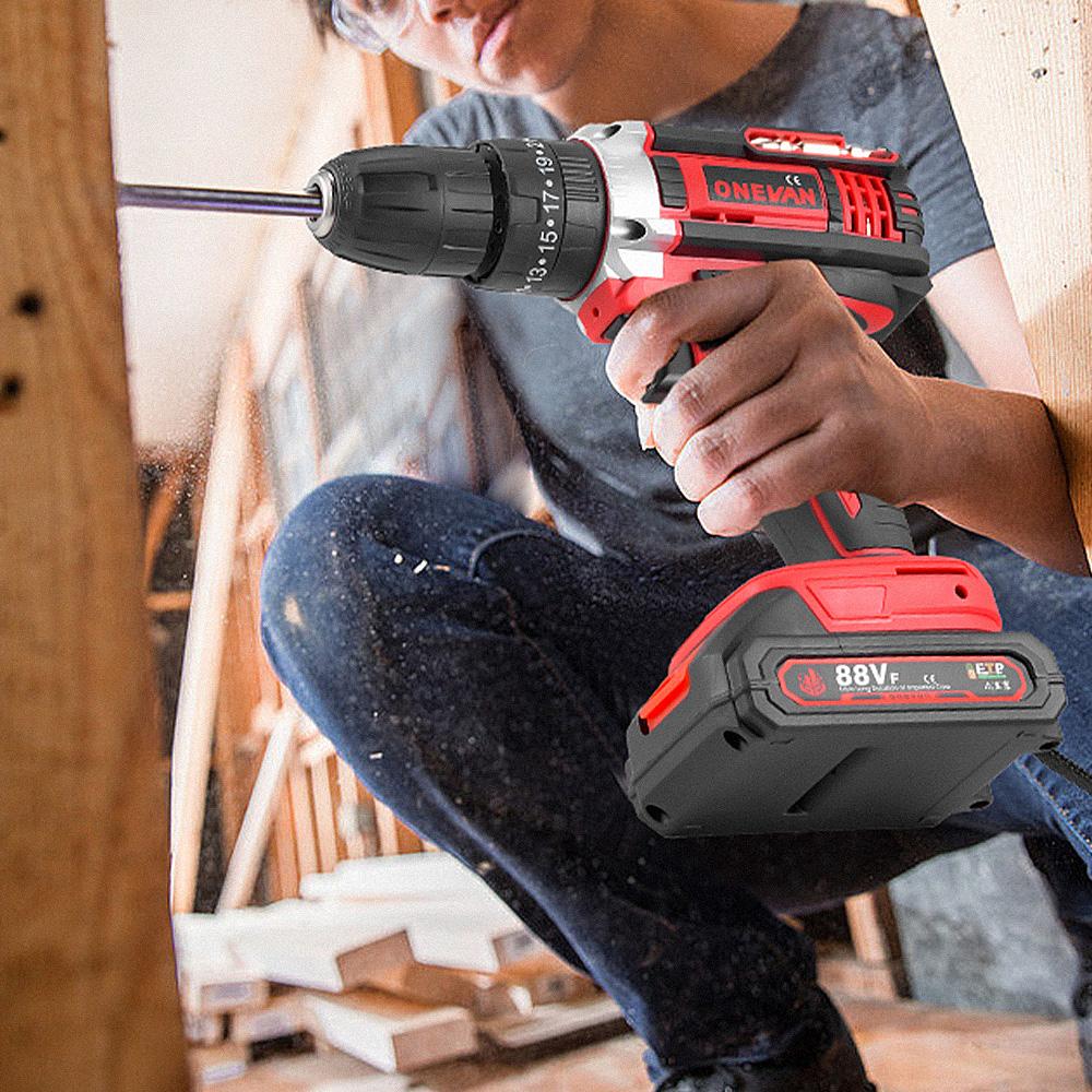 10mm Akumulátorový elektrický vrtací šroubovák Dobíjecí příklepová vrtačka Nářadí pro autoopravy Šroubovák Pro baterii Makita Pin