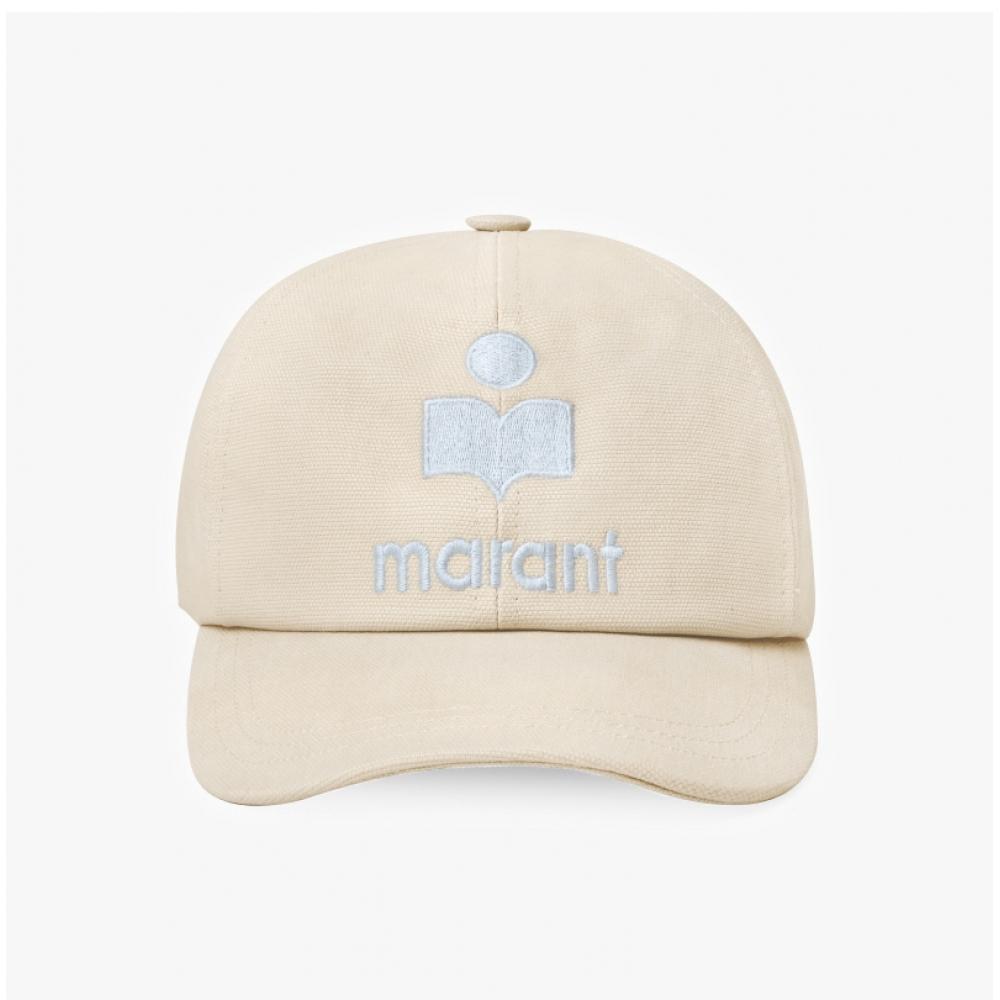 Isabelle Marant Cq001xfb A3c05a Eclu Tyron Tyron Logo Embroidery Ball Cap