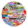 50 Japanese Comic Collection Graffiti Stickers Suitcase Car Skateboard Refrigerator Decoration Stickers