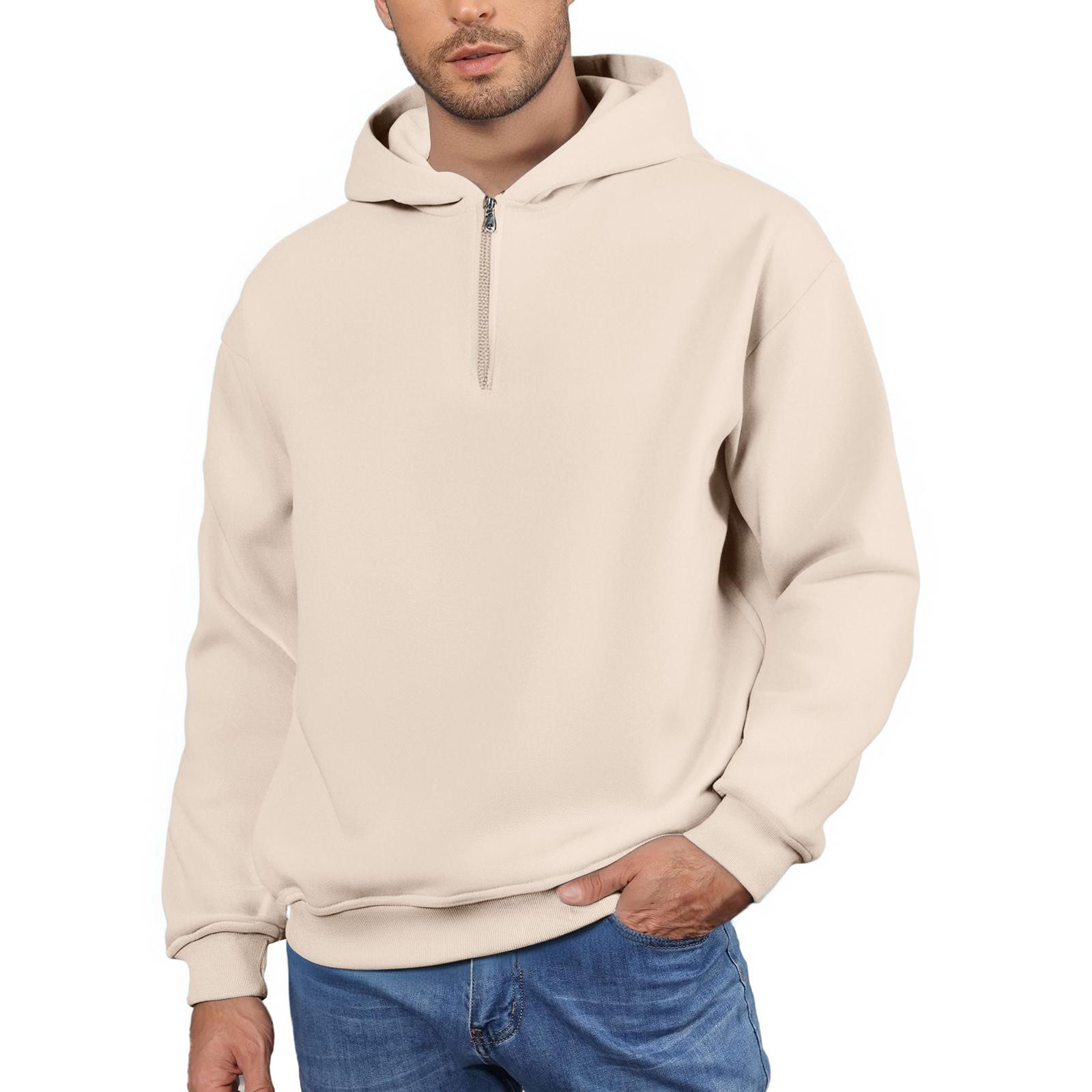 

Men s Fleece Hoodie Casual Long Sleeve Sweatshirt XXXL