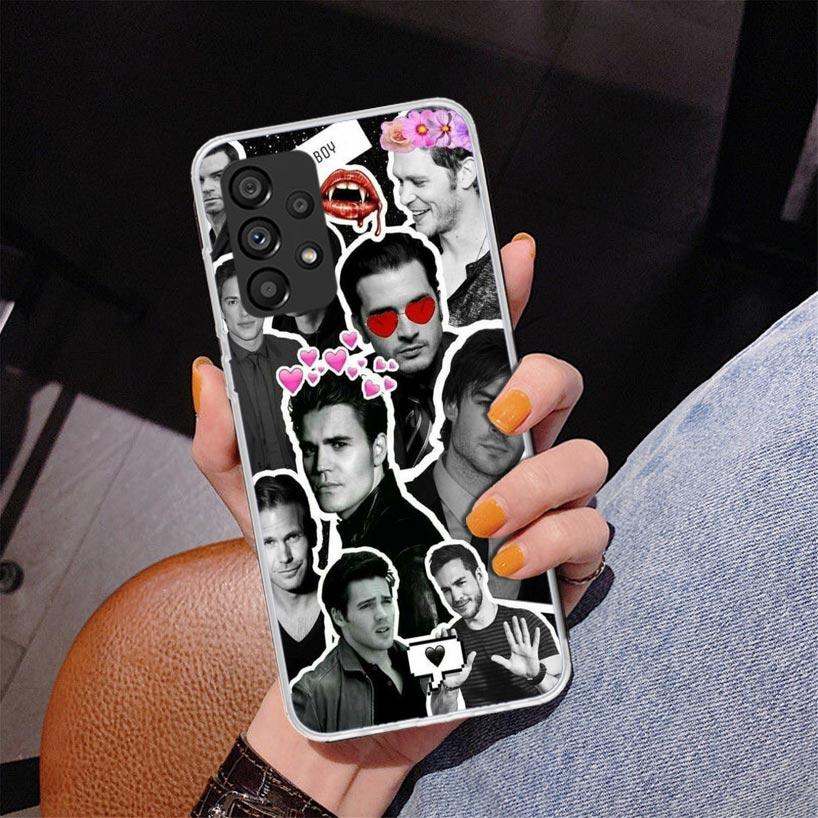 The Vampire Diaries Salvatore Phone Case For Samsung Galaxy A17 A16 A15 A14 A13 A57 A56 A55 A54 A53 A37 A36 A35 A34 A33 A26 A25
