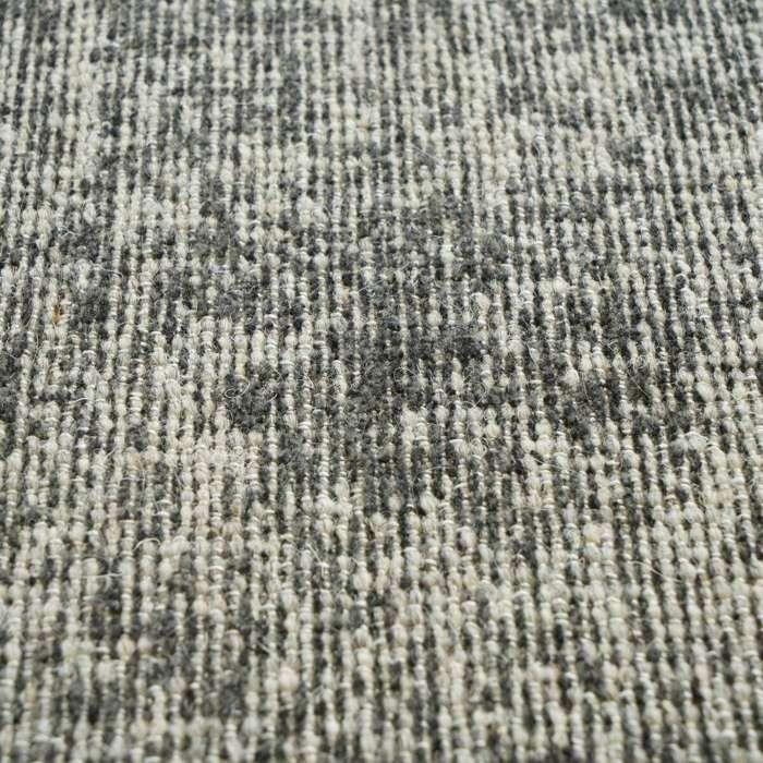 Tapis salon en laine gris foncé 200x290
