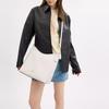 Coach Borsa a Spalla in Pelle con Logo Stampato Stile 30 Grande Borse da Donna Bianco CY684-IMCHK