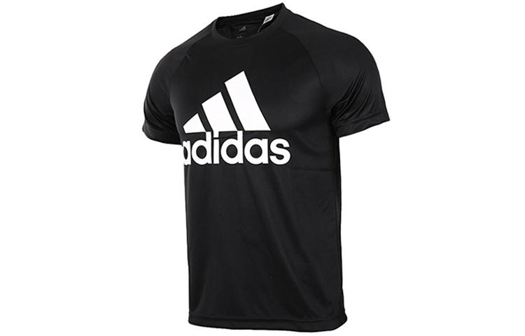 

Adidas T Shirts Men s Crew Neck Moderate Straight Fit BK0937 S