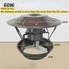 40/60/80/120W Household Chimney Induced Fan Draft Fan Smoking Machine Smoke Dust House Chimney Exhaust Fan Exhaust Ventilation