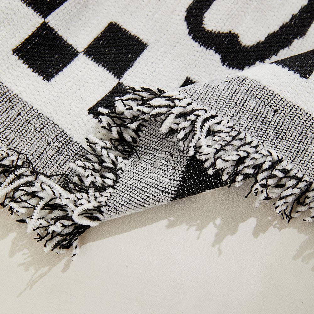 Милое покрывало для дивана из ткани синель — фото 5