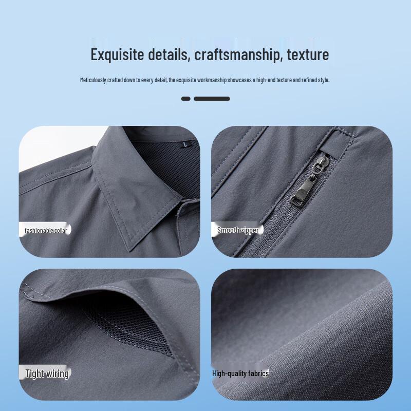 Cartelo Men's Stretch Long Sleeve Business Casual Shirt