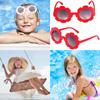 Boys And Girls Trend Outdoor Product Eyewear Vintage Children Sunglasses Sun Glasses Flower Shape