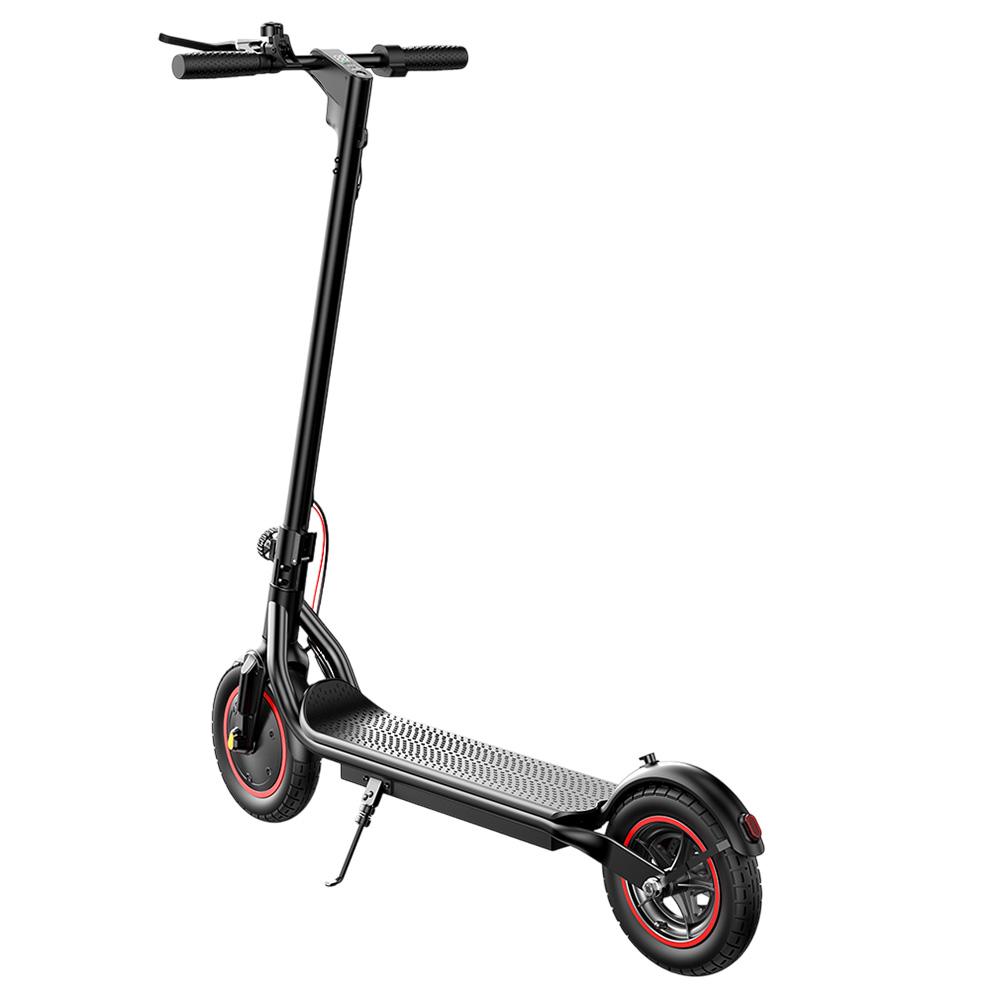 IScooter W6 Trottinette Électrique Pliante, Moteur 500W, Batterie 36V 7.8Ah, Pneus 10 pouces, Vitesse Max 35km/h, Autonomie 30km, Frein à Disque Arrière, Écran LCD