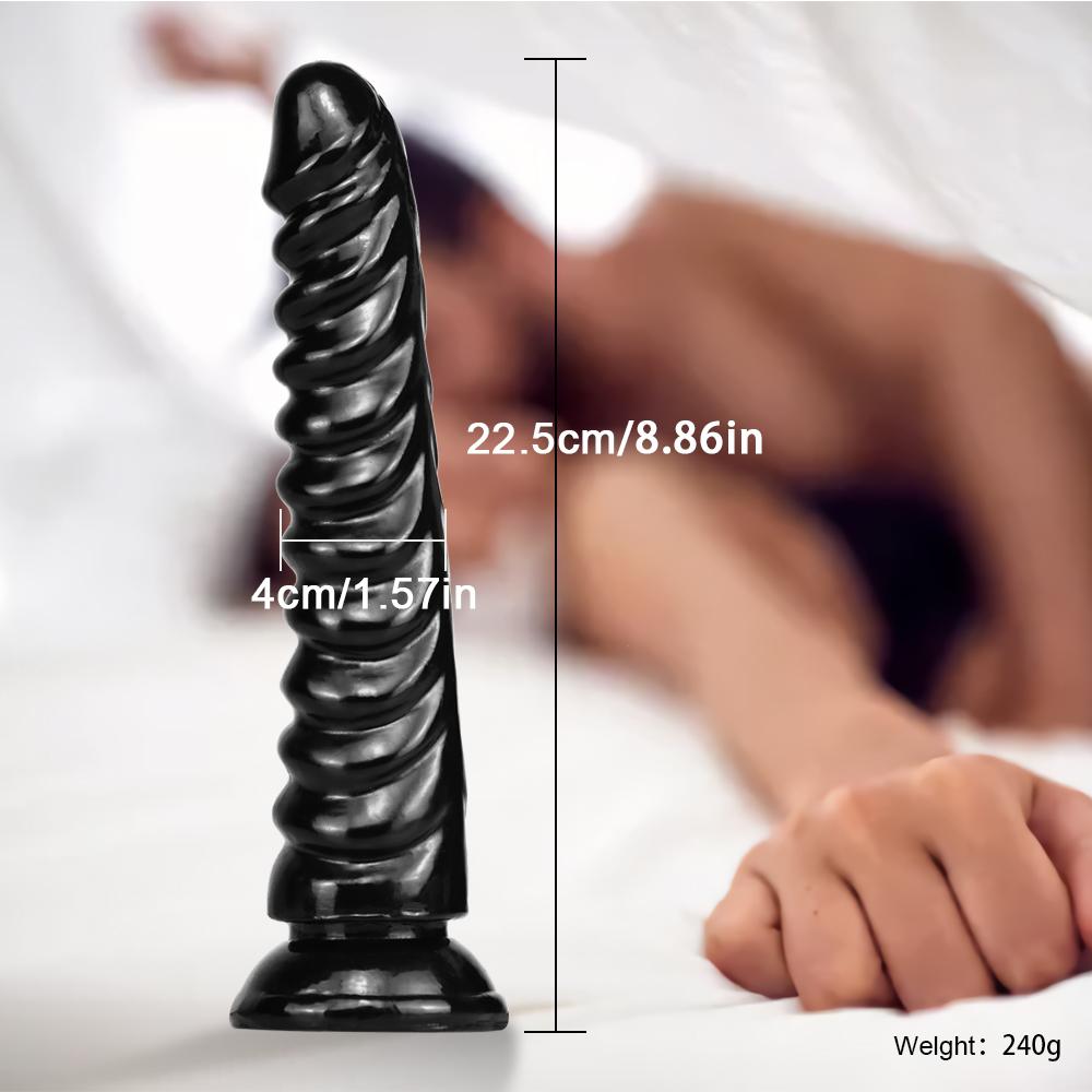22.5*4cm Dildo Anal Plug Male Female Masturbation Suction Cup Dildo Erotic Sex Toys For Women
