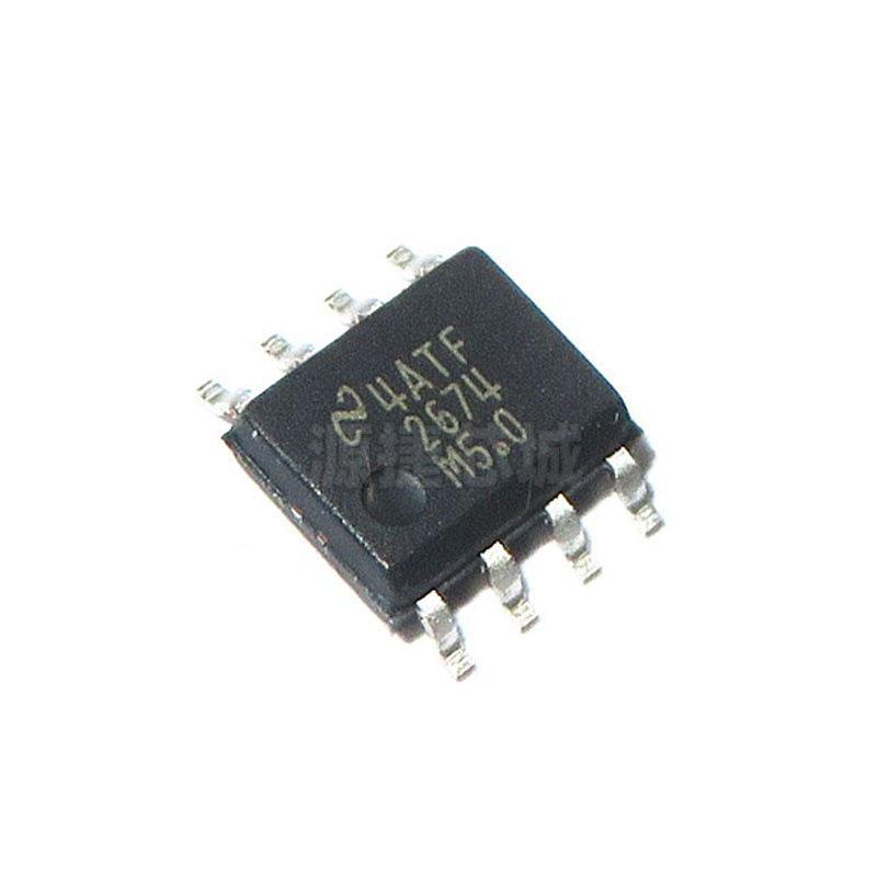 LM2674MX-5.0 SOIC-8 Step-Down Voltage Regulator with Screen Printing 2674M5.0 - Original and Genuine.