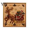 Detailed Resin Faux Diamond Kit Christmas Pearl Art Kit, 20x20cm Xmas Painting DIY Sparkling 3D Craft for Adults, Festive Wall Decor Unique