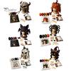 DIY Animal Hood Hat Halloween Crochet Kit, Skull Spider Bat Beginner Friendly Yarn Kit Spooky Pumpkin Earflap Craft for Adults Teens, Autumn