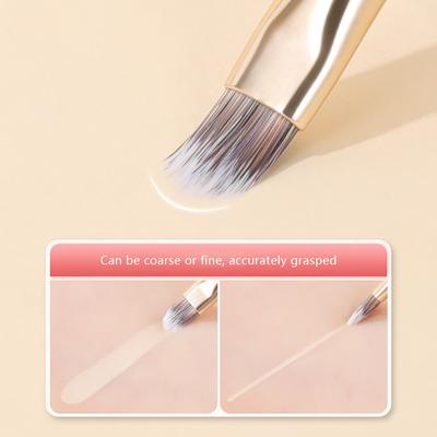 Doppelkopf Finger Concealer Make-up Pinsel Präzisions Weicher Verblendepinsel Gesichtsunreinheiten Abdeckung Akne Augenringe Multifunktion