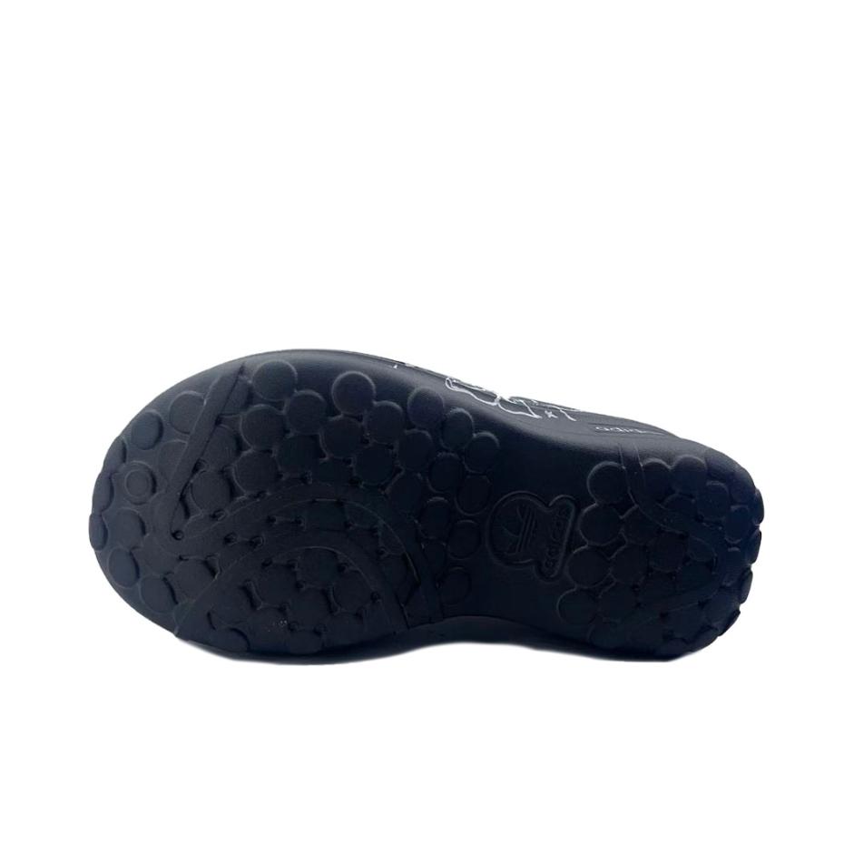 adidas Originals AdiFOM Stan Smith Mule Abrasion Resistant Closed Toe Slippers Unisex Black Blue IE4626(Tea641-)