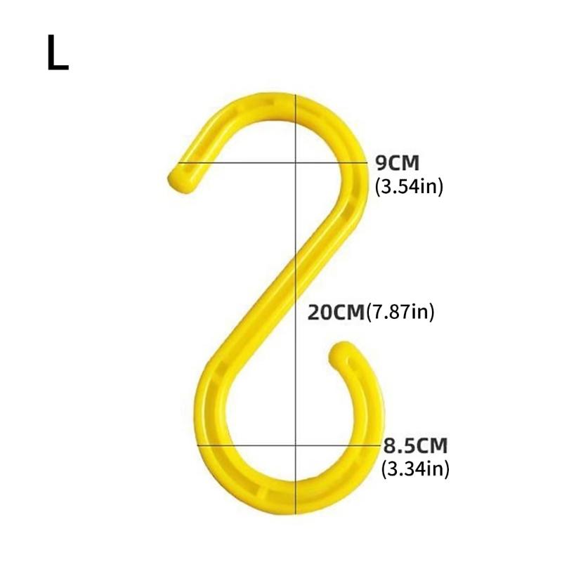 Packung mit 6 ABS-isolierten Kabelhaken, strapazierfähiger Kabelmanagement-Haken für Heim- und Büroverkabelung