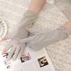 Anti-UV Sun Protection Riding Gloves Thin Summer Driving Mittens Women Sunscreen Gloves  Woman
