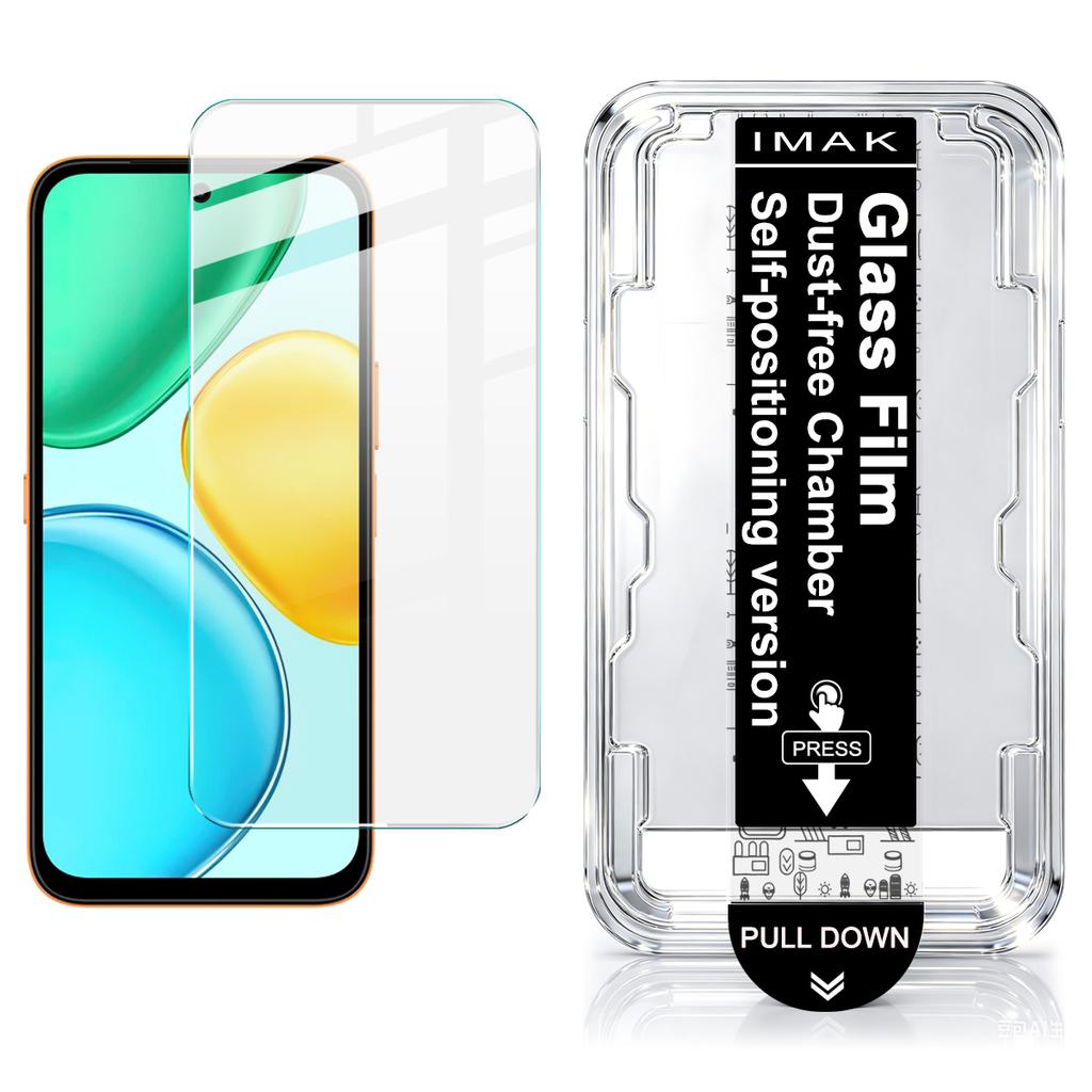 Honor X7e 4G Glass IMAK Dust-free Cabin H Series Tempered Glass Film