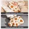 Cow Print Hot Water Bag Explosion-proof Hand Warmer Soft Warm Water Bottle  For Adults